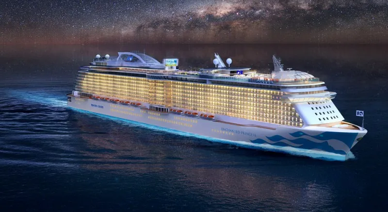 Enchanted Princess ile Akdeniz (Uçaklı Paket)-1